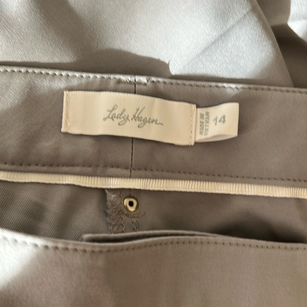 Ladies Lady Hagen Grey golf pants - size 14 - like new - worn once